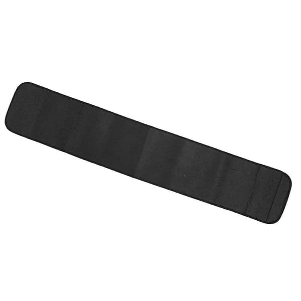 Åndbar Taljetrimmer Wrap Justerbar Abdominal Taljetræner Taljestøtte Wrap Sort[D]