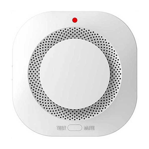 Rökdetektor Alarm Professionell Säkerhetsutrustning Familjesäkerhetstillbehör[D] 1pcs
