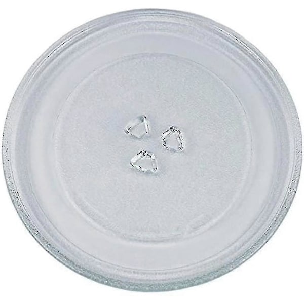 Universal Mikrobølgeovn Drejetallerken Glasplade Med 3 Fikseringer, 245 Mm[D]