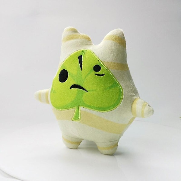 Ny Kawaii 20cm Makar Korok Plyschleksak Fylld Mjuk Plushie Växt Spel Söt Figur Docka Kudde För Barn Barn Pojkar Present