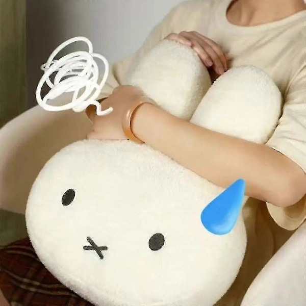 Plushdjur Söt Miffy Kreativ Mjuk Dock Cartoon Sovrumsdekoration Prydnader Födelsedagspresent