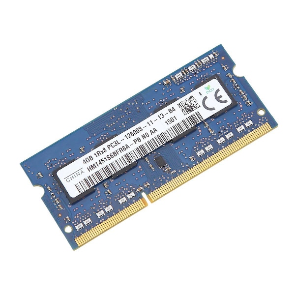 For DDR3 4GB Laptop RAM Hukommelse 1600Mhz PC3 12800 1RX8 1.35V 8 IC SODIMM Hukommelse Kun til