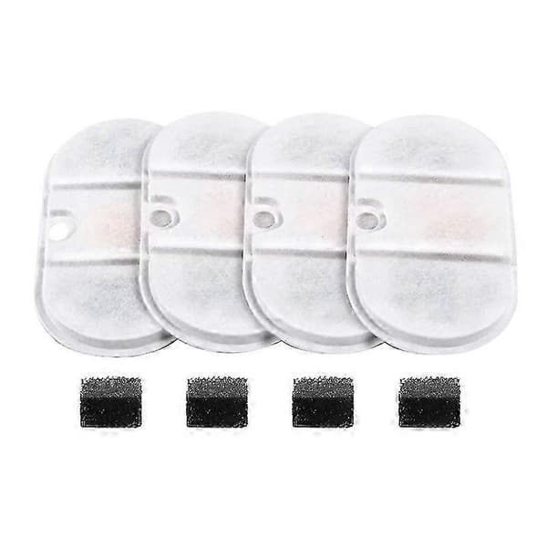 Ersättningsfilter 4-pack för Capsule Vattenfontän PLWF002[D]