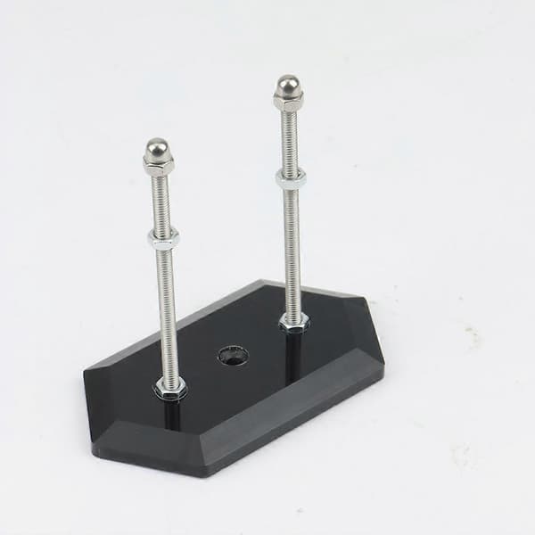 Deck Konkurranse Skateboard Stativ Utendørs Sport Deck Longboard Oppbevaringsstativ Hjem Skateboard Veggfeste[D] Black