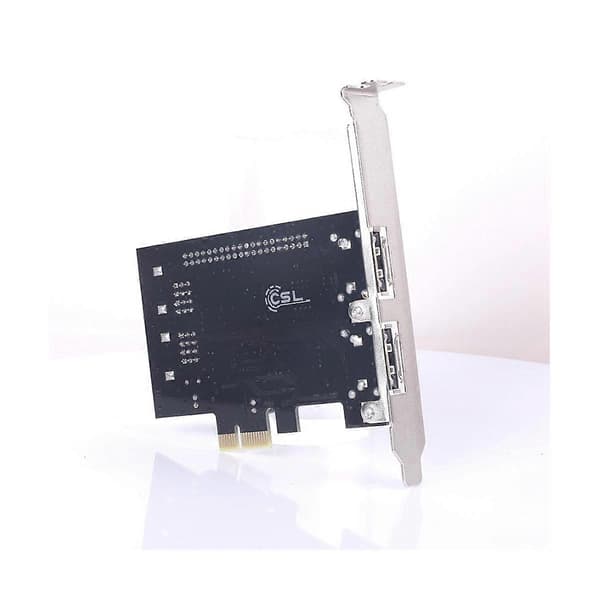SATA IDE PCI E Adapterkort PCI E Til SATA 2.0 + IDE ESATA X2 Combo Adapter Konverter RAID Controller[D] As Shown