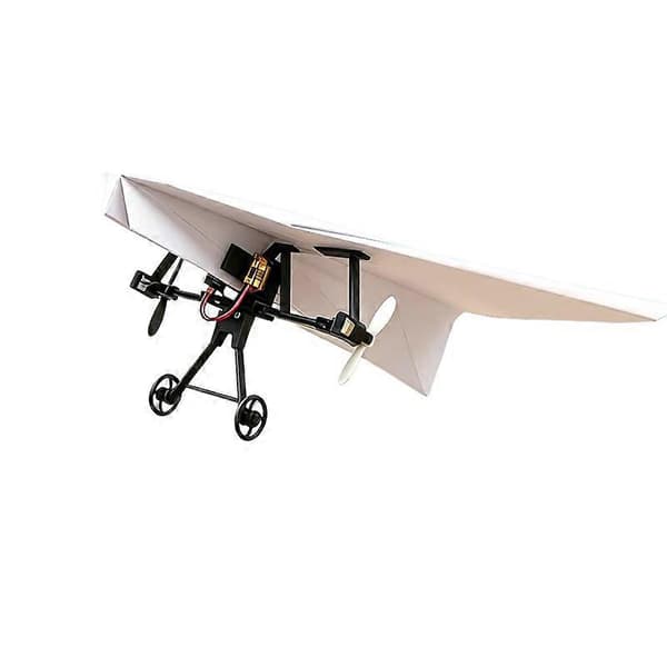 Gyrostabilisator DIY Elektrisk Fjernstyret Fly Sammenfoldelig Mikro Fastvinget Drone (D)