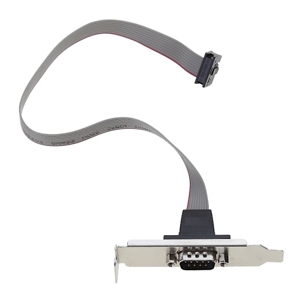 RS232 DB9 9-polet Com Port DB9-polet Seriell Kabel Stikkontakt Beslag Med 30 cm Kabel