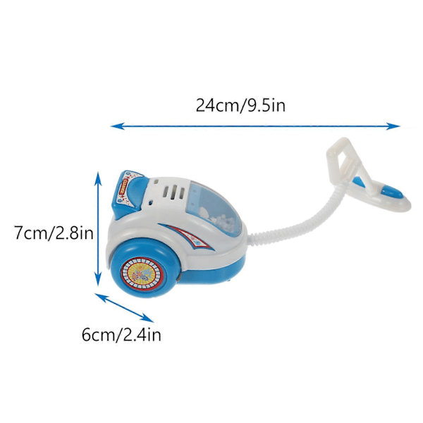 1 stk Simulert Støvsugerleketøy Morsomt Barnespillehusleketøy Uten Batteri