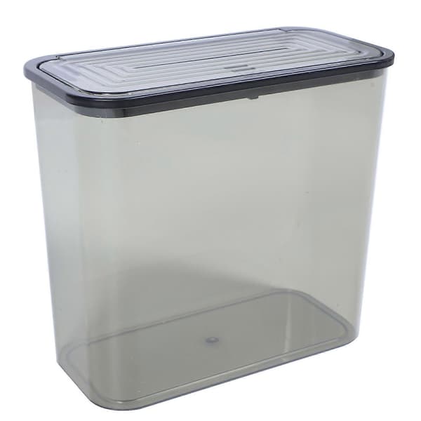 Papperskorg för hushållsbruk Grå Färg Rektangulär Form PET Material 1-pack[D] Grey 31x28cm