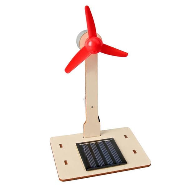 Videnskabelige eksperimentsæt Solenergi Ventilator Model Sæt DIY Fysik Eksperiment Sæt STEM Legetøj Til Klasseundervisning[D] Multicolor