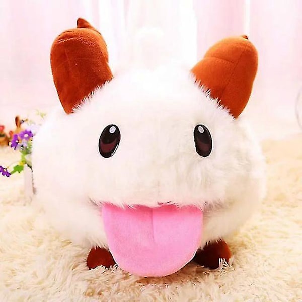 25cm League of Legends Is- och Snöfestival Lol Dolls Poro Plyschleksaker Plyschdockor Anpassade Mjuka Leksaker Söt Spel Bebisleksak