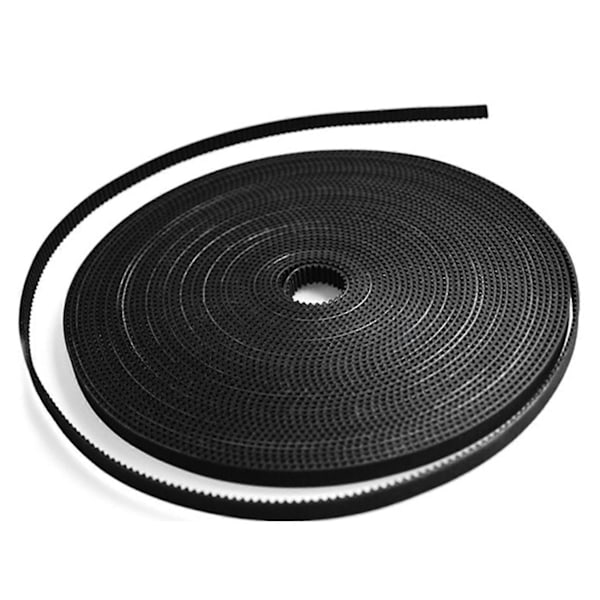 Tannreimhjul, 8 stk 5mm 20 tenner Tannreimhjul og 5 meter Gummi 2mm Steg 6mm Bredde As shown
