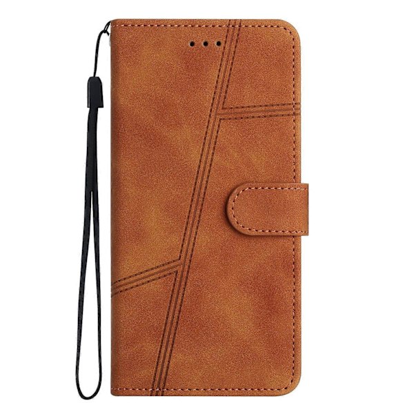 Sytt Läderfodral för iPhone 16 Pro Max Brown