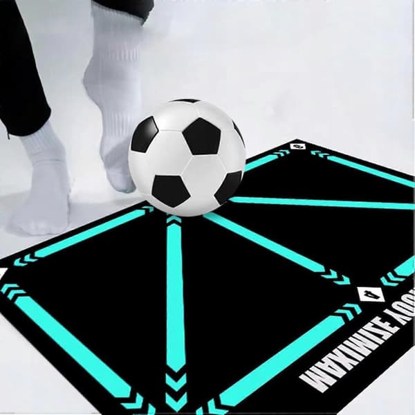 Fotbollsövningsmatta 60x90 cm Dämpning för kontrollträning [D]