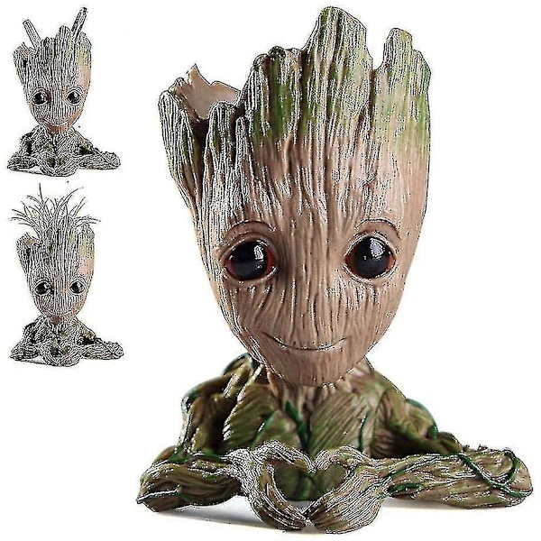 Groot Blomkruka Treeman, söt Blomkruka, pennställ, kontorsorganisatör