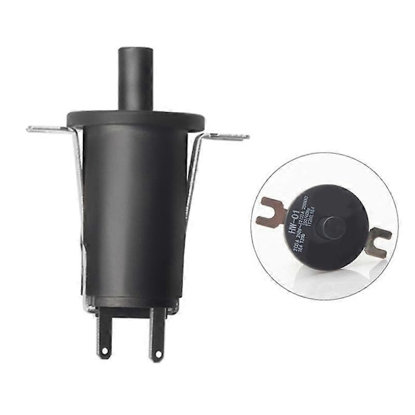 Erstatt Masterbuilt Hopper Lokk/Dør Bryter M/Skruer 9904190041 Passer for 560 / 800 /1050 XL Digital Charcoal Grill Røyker Black