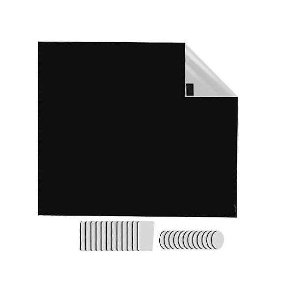 Bærbare mørklægningsgardiner, 145 x 200 cm mørklægningsmateriale, midlertidigt mørklægningsgardin let at sætte på vinduet til soveværelset [D] Black