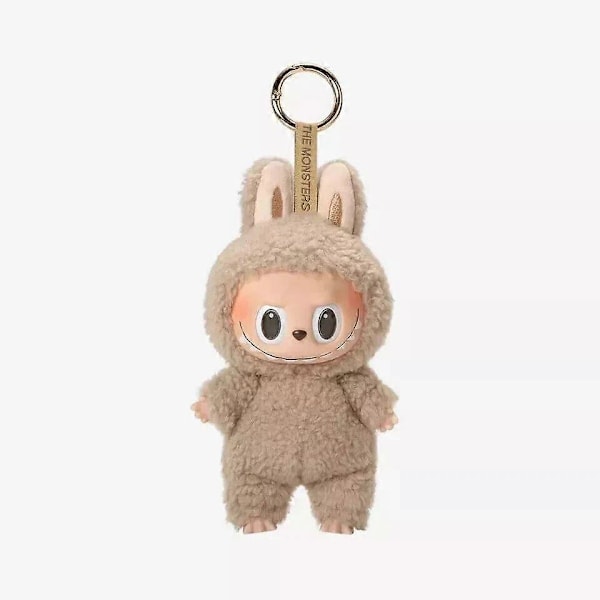 POP MART LABUBU The Monsters Etciting Macaron Plyschdockor Figur Leksak Blind BoX&[D] tofee