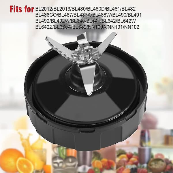 Blender Juicer Ekstraktor Erstatning Bunnbladmontering Med 7 Finner[D]