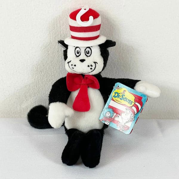 Dr. Seuss Katten i hatten Plyschleksak[D] 25cm