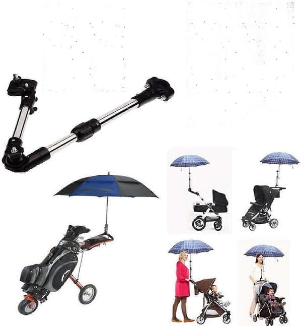Universal Foldbar Cykel Paraplyholder - Paraplystativ Kørestols Paraply[D]