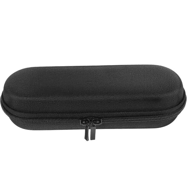 Tandborstfodral för resa, elektrisk tandborste, förvaringsväska, rektangulär form, dammtät, resevänlig, 1 set [D] Black 22.00X8.00X5.00CM