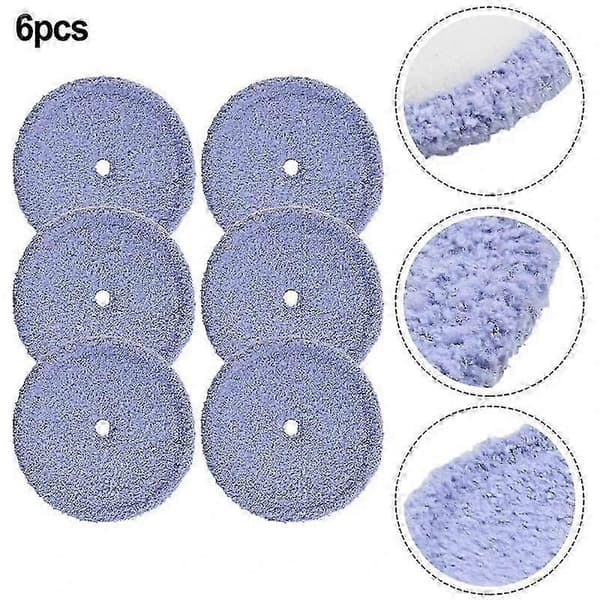 Vaskbare mikrofiber moppeputer for EVERYBOT Edge RS700 RS500 robot erstatningstilbehør [D]