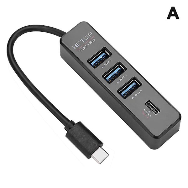USB Hub 4/7 Port Expander Adapter USB 3.1 Hub Multi USB C Splitter Hub Multiple USB3.1 USB-Hub Til Laptop PC[D] B