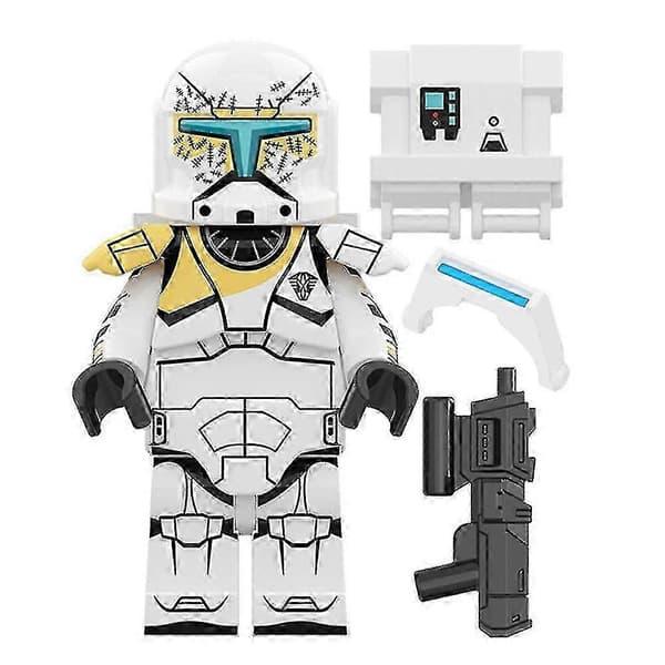 2025 6 stk. Samlede Legetøj Star Wars Republic Commando Samlede Byggeklodsfigurer Legetøj Børnegave[D]
