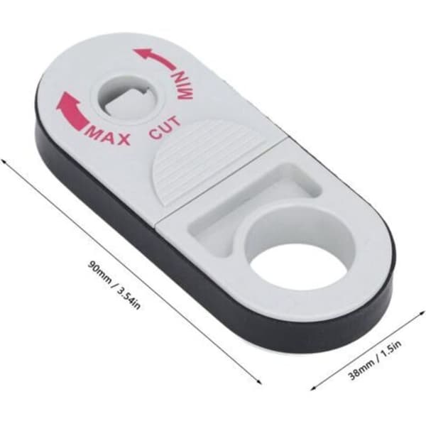 Mini universal ledningsstripper til UTP, STP, SFTP, Cat5e, 6, 6a, 7 og 8 netværkskabler (D)