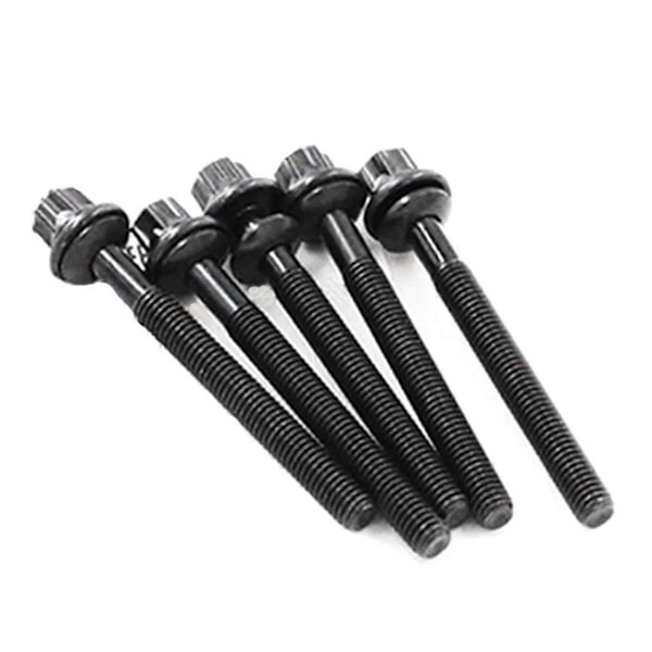 5 stk. Injektorbolter 6659901001 for Actyon Korando C 6650170060 Injektorskrue Black