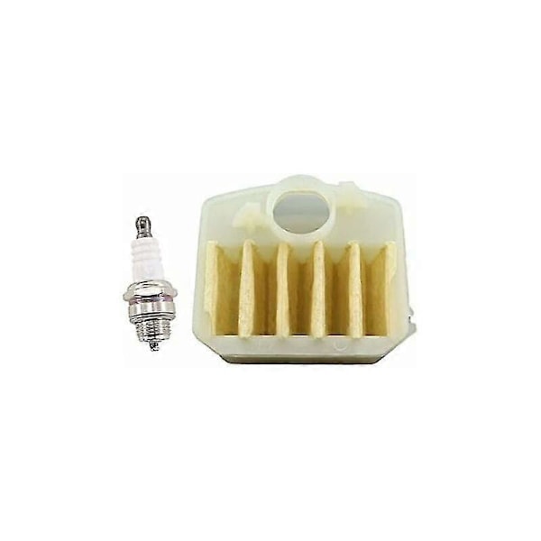 Luftfilter med tändstift för Husqvarna 340 345 346 350 351 353 Motorsåg Ersätter 537024003