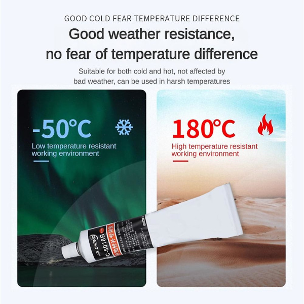 Bil Dæk Indertube Punktering Reparation Gummi Cement Auto Dæk Lap Lim [kk] 100ML
