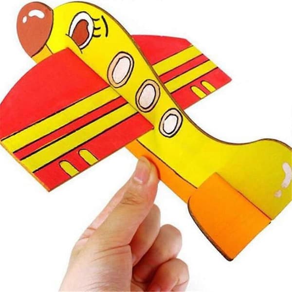 4 stk. blanke trefly, monteringsflyleke [D]