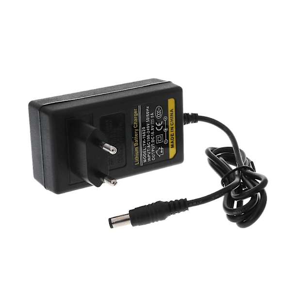 AC 100-240V til DC 16.8V 1A Ladestasjonsadapter for erstatning EU
