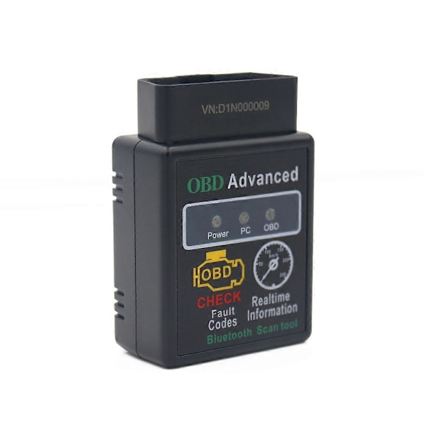 V2.1 OBD mini ELM327 OBD2 Bluetooth Bilskanner OBDII 2 Bil ELM 327 Testare Diagnostiskt Verktyg för Android Windows Symbian OBD