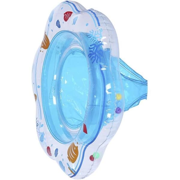Baby flytering oppblåsbar sete bassengleke (blå) Bleu 0.05