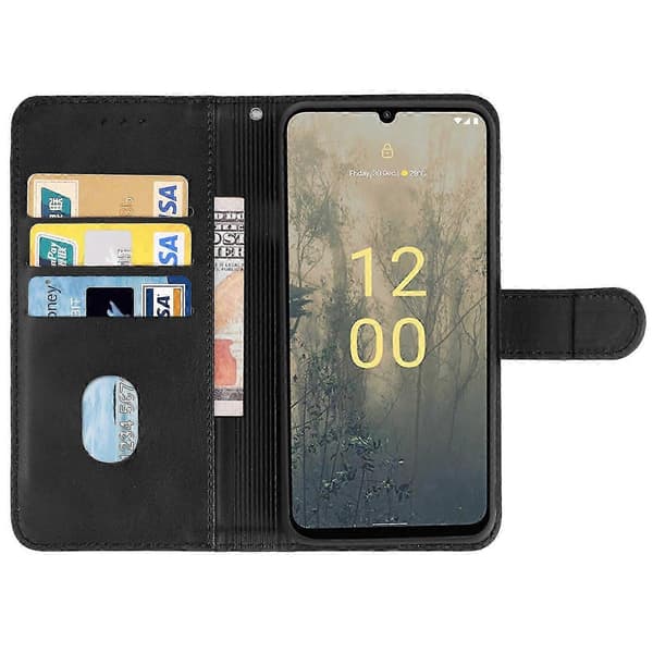 Läderfodral till Nokia C31 [D] Black