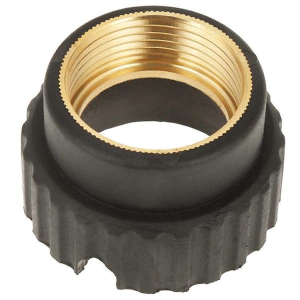 Euro Fitting Connector Messing Mig Svejselampe Adapter til CO2 Mig Svejselampe[D] Black  yellow