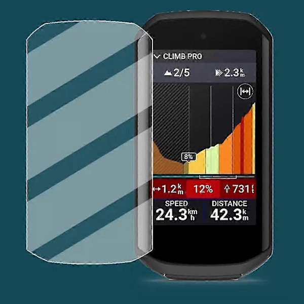 3D Böjd Skärmskydd för Garmin Edge 1050 Full Skärmskydd 1pc