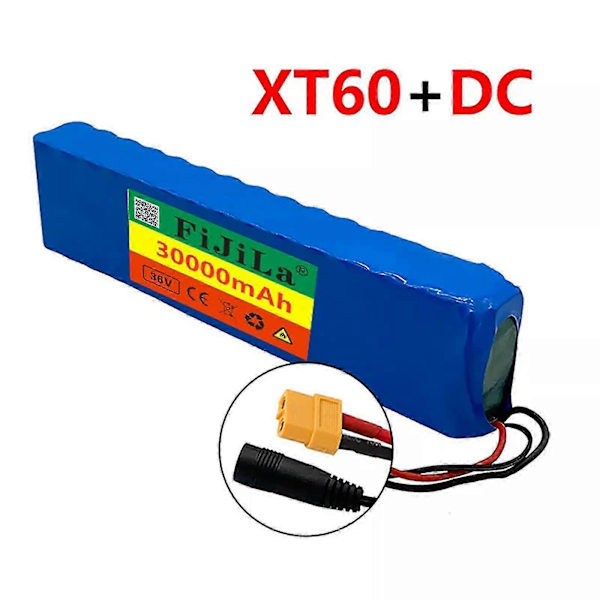 36V 30Ah Högeffekts 10S3P Li-Ion Batteripaket med Multi-kontakt 350W 500W Multi Purpose jn[D] Bullet SM