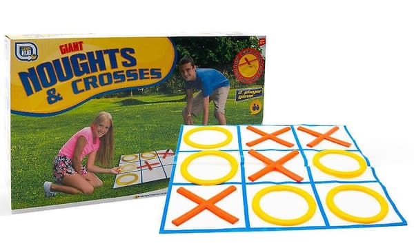 Jättikokoinen pihatikka lasten ulkoleikkipeli perheille [D] Multi Coloured