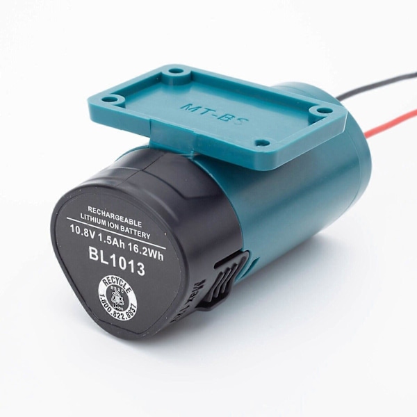 Batteriadapter for Makita Bosch 10.8V-12V batteri DIY Li-batteri utgangsadapter