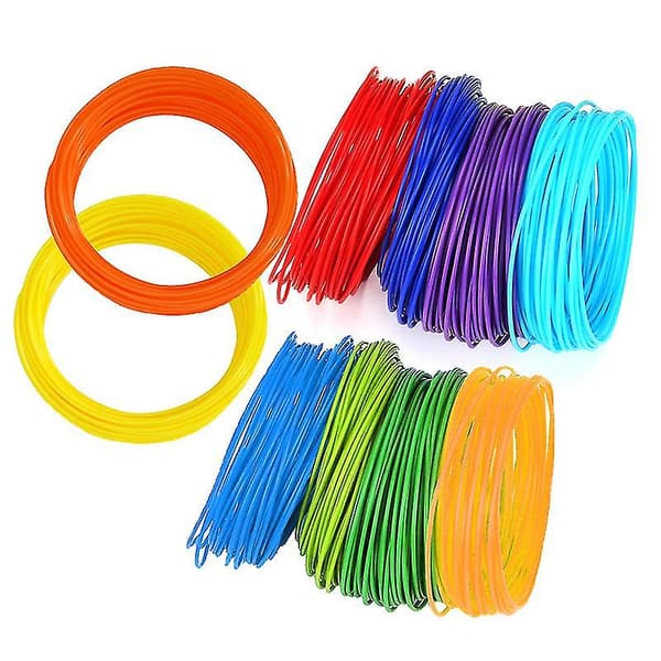 3D Pen Filament Refills Pla 3D Printing Pen 3m 30 Farver[D]