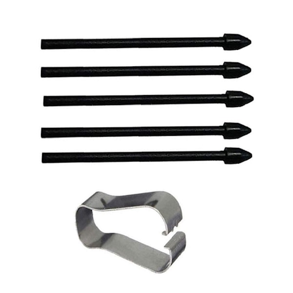S-Pen Nibberstatning Stylusspisser for Tab S6 S7 S7+ for Note 10 20 Svart
