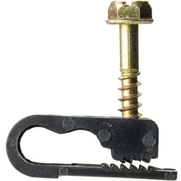 Flexibel dubbel buntband (100 stycken/svart)（D）