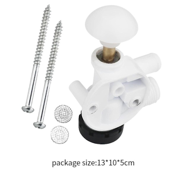 385314349 Toilet Vandventil Samling 5996 Robust Trailer Tilbehør[D] White Packing size 13x10x5cm