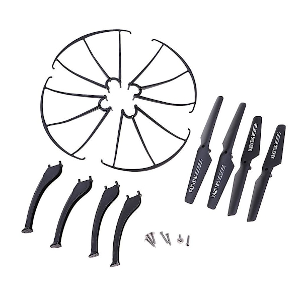 Propeller + Landing Gear + Propellerbeskyttelsessæt til Syma X5sc X5sw Drone Quadcopter