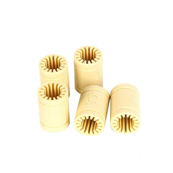 12 stk. LM12UU Solid Polymer Leje 12MM Lineære Lejer 12X21.5X32MM til Maskine Glidende[D]