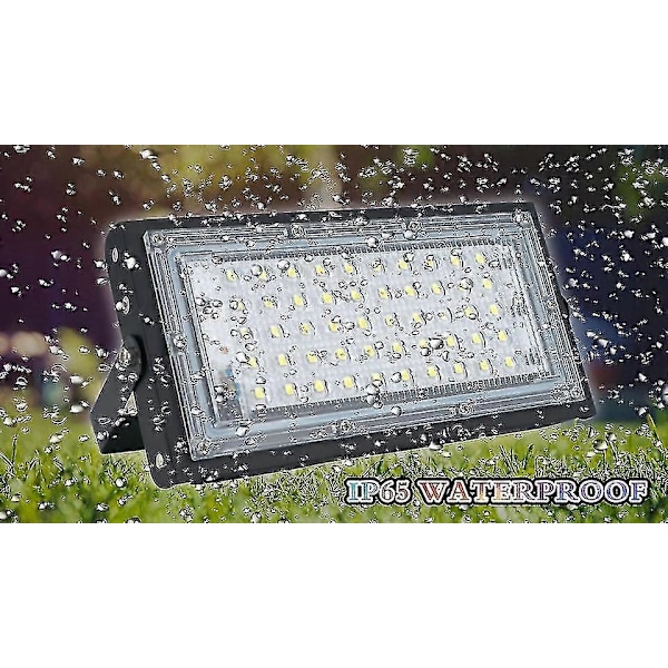 50w Ip65 Vanntett Utendørs LED Flomlys[D] Cool White